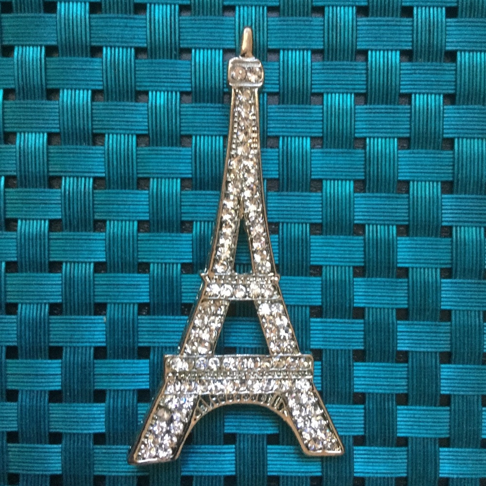 Sparklie Eifle Tower Brooch
